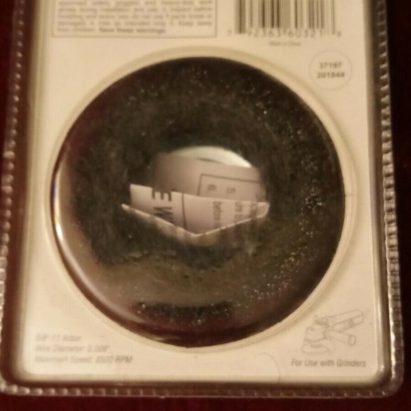 WARRIOR 4 Inch Wire Cup Brush - NEW - Picture 2 of 2